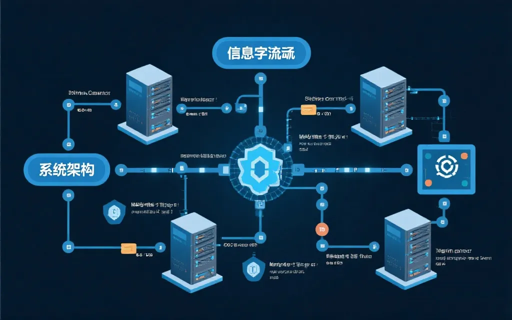 系统架构流程图